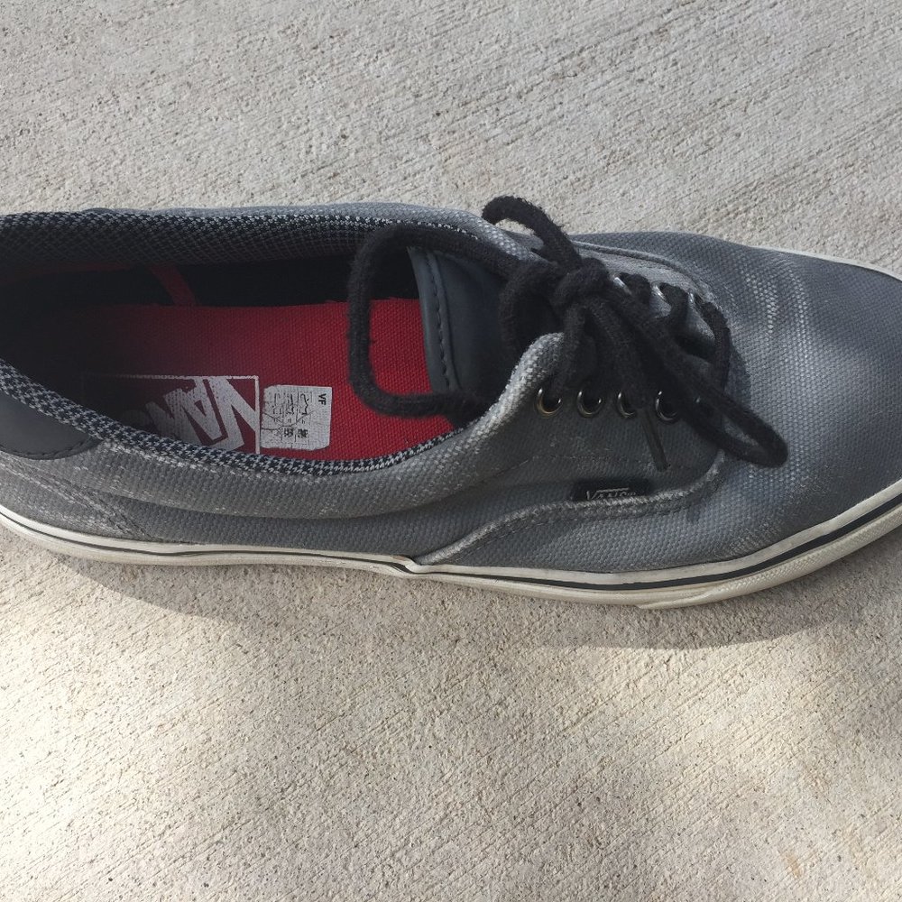 Mens Gray vans